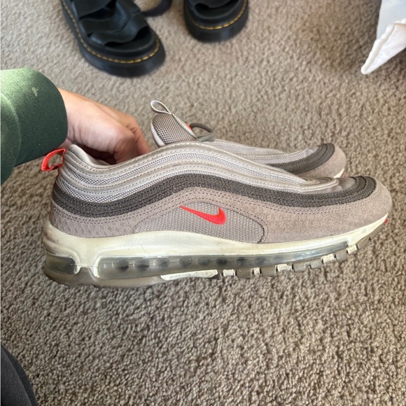 Nike Air Max 97 - Taupe and Orange - Picture 7 of 7